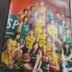 22-23シーズンチームポスター バスケットボールチーム　エネオ...