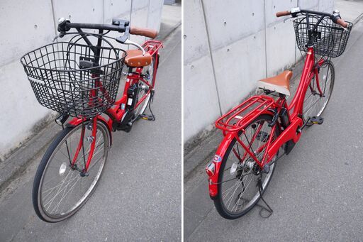 ヤ取終了3/25】≪ZT378ジ≫ YAMAHA/ヤマハ 電動アシスト自転車 PAS Ami