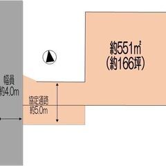 熊谷市箕輪166坪　720万売地売地