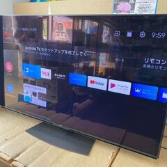 【近隣配送無料！】SHARP AQUOS60型 4K液晶テレビ ...