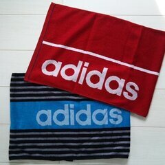 《新品》adidas ◆ スポーツタオル 2枚セット ◆ アディダス