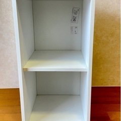 【受渡し決定】IKEA カラーボックス　白