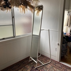 【ネット決済】IKEA 全身鏡　鏡