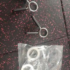 プレート166kg(イヴァンコ・アイロテック)＋シャフト(イヴァンコ)＋ダブルバー(アイロテック)