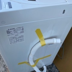 SHARP 洗濯機 ES-GE4B 2018年 4.5kg●E024W019