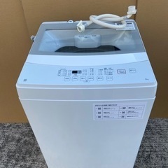 ニトリ 洗濯機 NTR60 6kg  2022年製●E02…