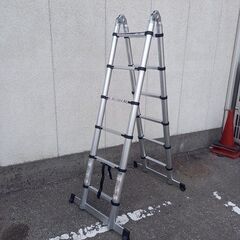 メーカー不明 EN131 アルミ製伸縮はしご【野田愛宕店】【店頭取引限定】【中古】管理番号：ITNEQV0SDVAG アルミ マルチラダー 脚立 伸縮式はしご 多目的 EN131－中古機械工具