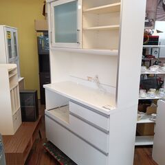 パモウナ Pamouna キッチンボード ホワイト サイズ（約）幅120×奥