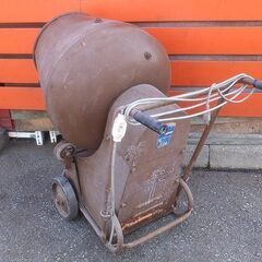東洋機械 ローラーミキサー 2切 コンクリートミキサー 動作品 100V 電動工具 大工道具 引取限定 東洋機械 ローラーミキサー 2切 コンクリートミキサー 動作品 100V