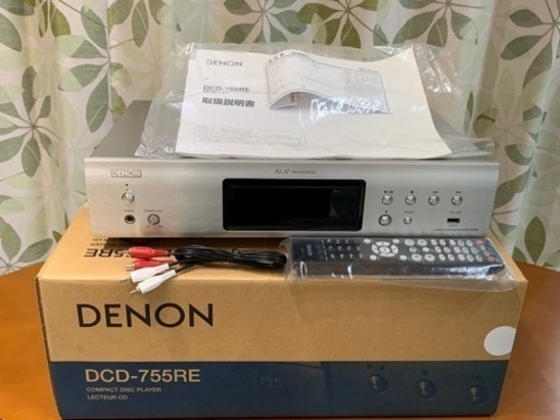 優良美品 Denon CDプレーヤー エントリークラス DCD-755RE-K