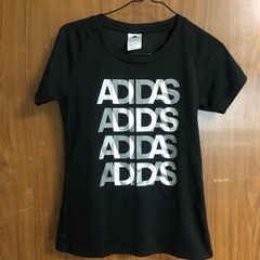 adidas Tシャツ 黒 S