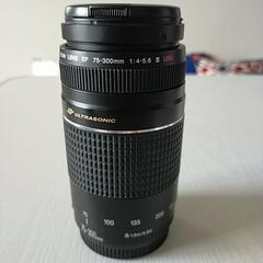 【終了】canon EF 75-300㍉ズームレンズF4-5.6...