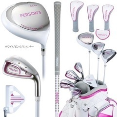 Person\'s 女性用ゴルフクラブセット キャディバッグ付き