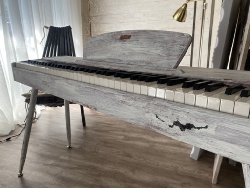 Donner 電子ピアノ 88鍵 ハンマーアクッション鍵盤 スタンド