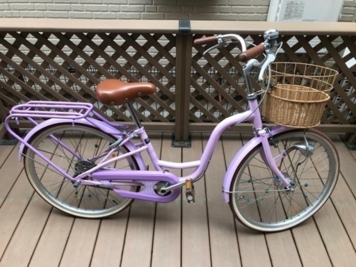 22インチ子供用自転車(女子)