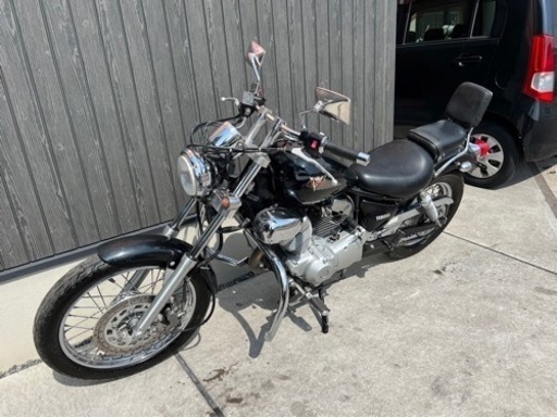 ☆15万円 ビラーゴ250 ローダウンカスタム！セル1 実動車