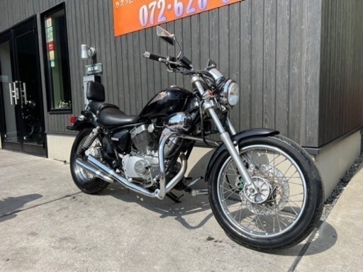 ☆28万円 ビラーゴ250 後期型！セル1 実働車 ヤマハ アメリカン