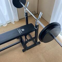 ベンチラック　ベンチプレス　プレート　バー ベンチプレス台 ベンチ台 ベンチプレスラック バーベルスタンド