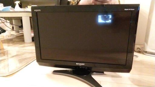 シャープ 20V型 液晶 テレビ AQUOS LC-20E7　\n ハイビジョン 2010年モデル\n