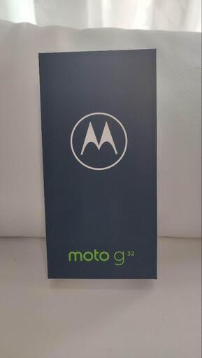 新品未開封】モトローラ moto g32 ミネラルグレイ SIMフリー スマホ