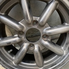 ブラックレーシングBR ワタナベ　ホイール　4本セット