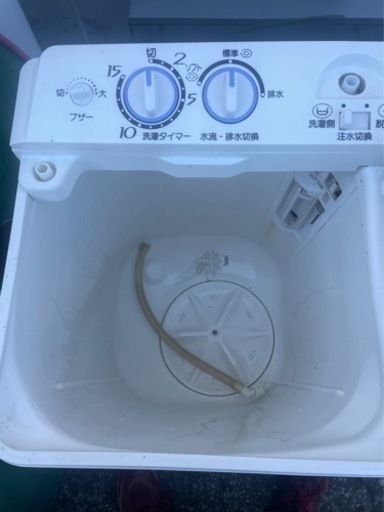 お得☆AQUA 2槽式洗濯機 製造年月　2013年 動作確認済 給水ホース付