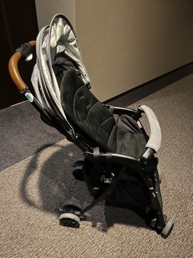 Aprica ベビーカー マジカルエアークッション グレー 折りたたみ式