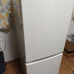冷蔵庫　シャープ　SJ-D14C-W