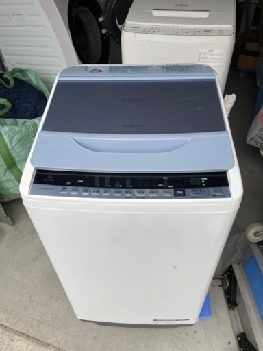 名古屋市郊外配送無料　HITACHI  7kg洗濯機　BW-V70B 2018年製