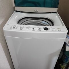 ハイアール洗濯機　JW-C45A　２０１８年製