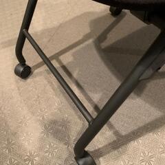 定価6万】UCHIDA 内田洋行ミーティングチェア メッシュ テーブル付