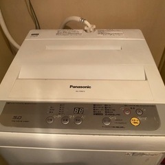 洗濯機 Panasonic 2017年製