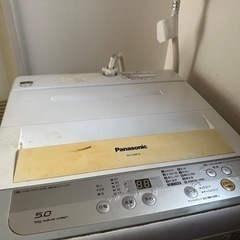 洗濯機 Panasonic 2017年製です