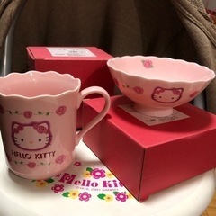 【新品】HalloKitty🌸マグカップ＆お茶碗