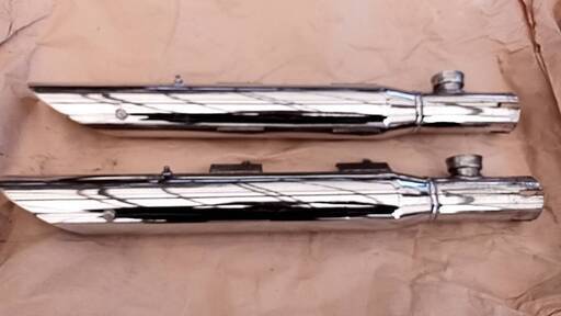 ハーレーXL883L 用サイクルシャックマフラー
