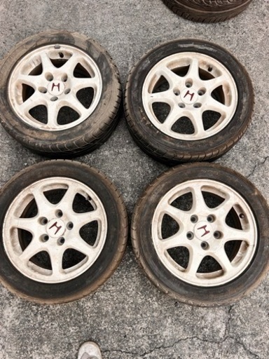 EK9タイプR 純正ホイール 当時物 希少 EF EG EK インテR
