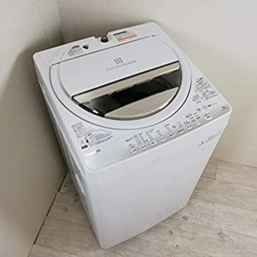 【新生活応援・2021年製】まとめ買い大幅割引、東芝 6.0kg 全自動洗濯機 TOSHIBA AW-6G9-W