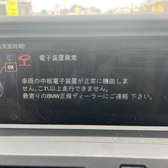 BMW 電子装置異常