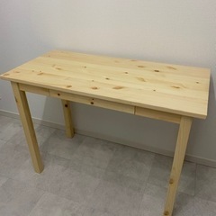 IKEA テーブル ダイニングテーブル バッテルン パイン無垢材