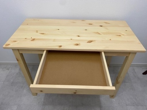 IKEA テーブル ダイニングテーブル バッテルン パイン無垢材