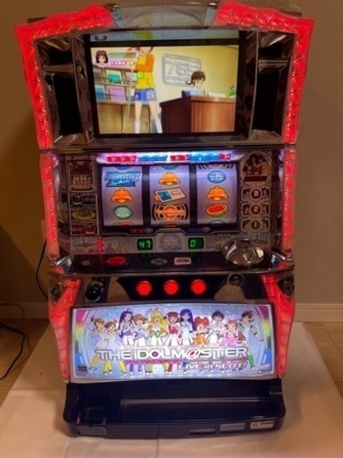 パチスロ実機　アイドルマスター　ライブインスロット　コイン不要機　週末大SALE