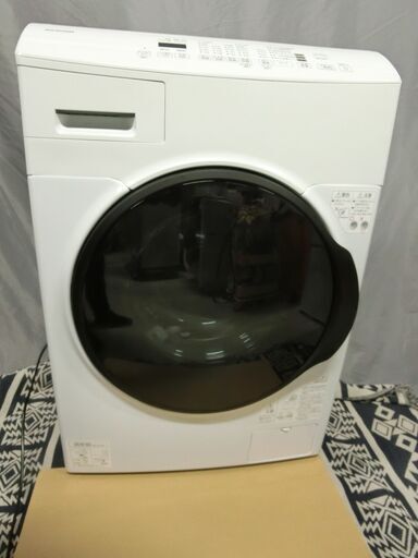 アイリスオーヤマ　IRIS　OHYAMA　CDK842 ドラム式洗濯機 2022年 洗濯 8kg 乾燥 4kg 洗濯機 コンパクト
