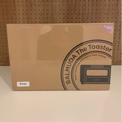 ☆新品未開封☆バルミューダ☆トースター　オシャレ【高級感あふれるBALMUDA The Toaster K05A-BG】