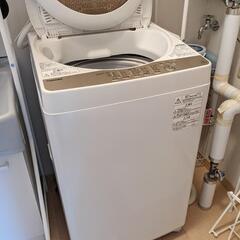【値下げ3/26まで】東芝 5.0kg全自動洗濯機 AW-5G8...