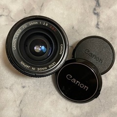 [良品/希少前期型]Canon キヤノン FD 24mm F2....