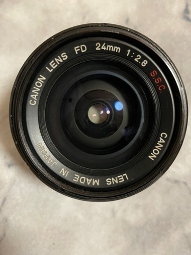 [良品/希少前期型]Canon キヤノン FD 24mm F2.8 S.S.C.