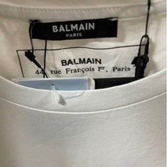 新品正規品 激安 バルマン メタリックホログラム Tシャツ