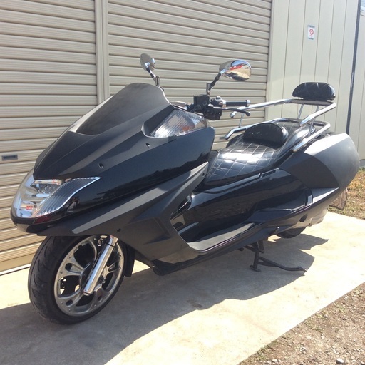 超希少！奇跡の5000km‼︎ ヤマハ マグザム（CP250）SG21J クリア＆マットブラック ツートンMAXAM