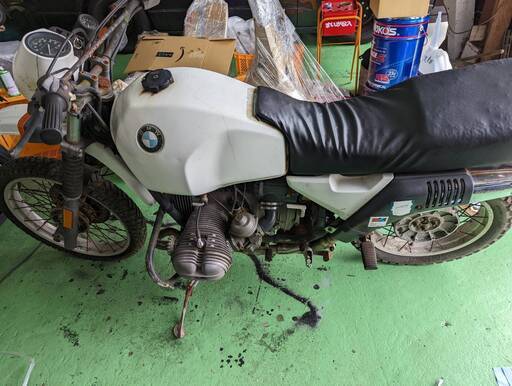 R100GS 前期　全バラ　レストア中