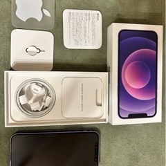 iPhone12 パープル 256GB SIMフリー 美品